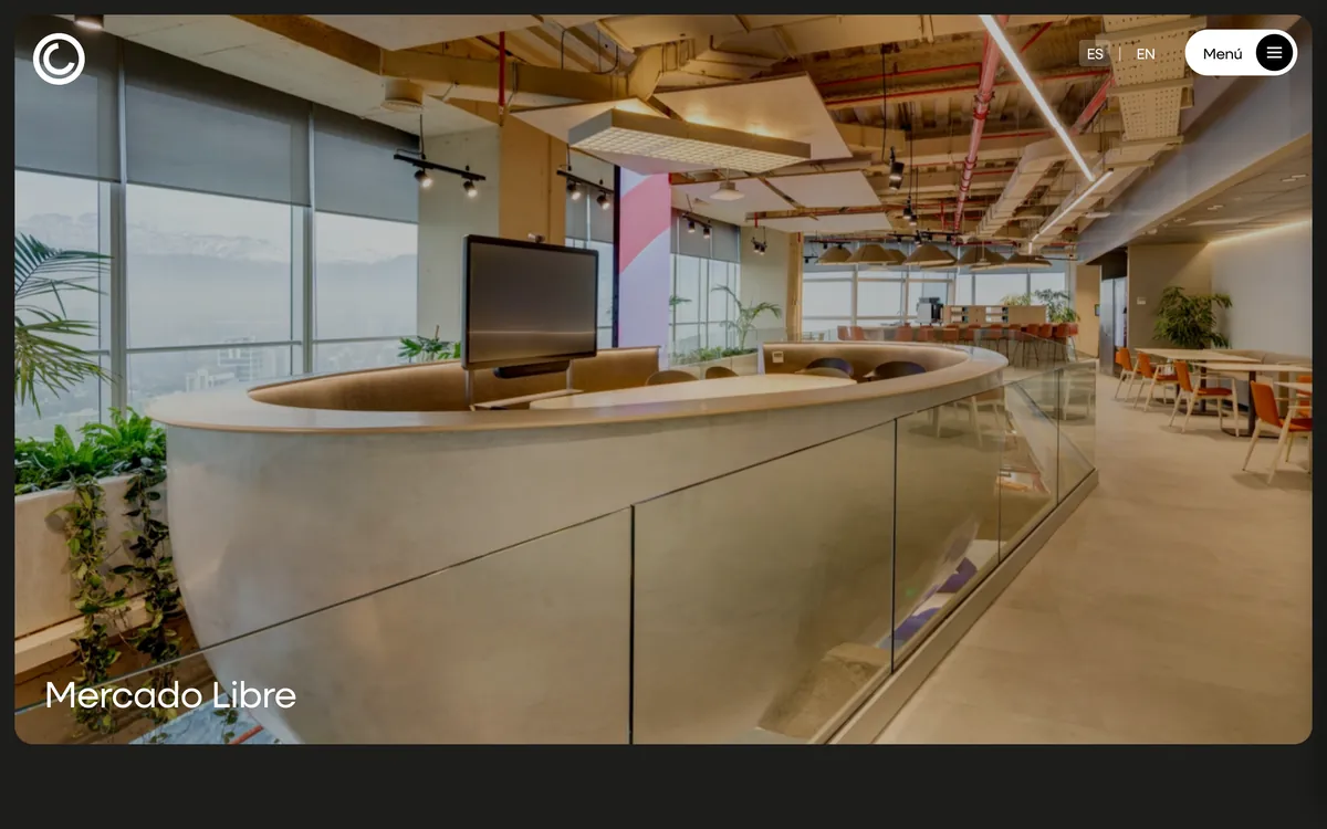 An office case study on a construction firm's site