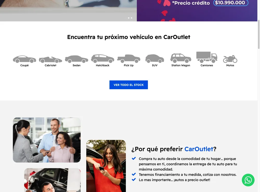 CarOutlet - Catalogue